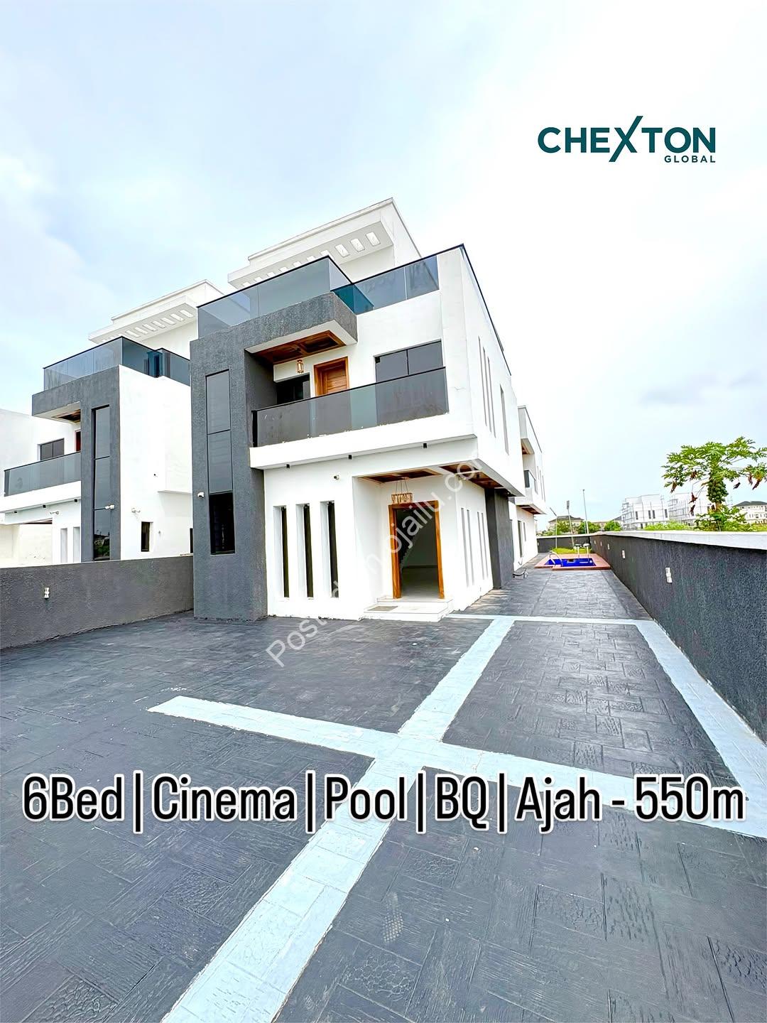 Cinema & Pool: Your 6-Bed Ajah Dream Home