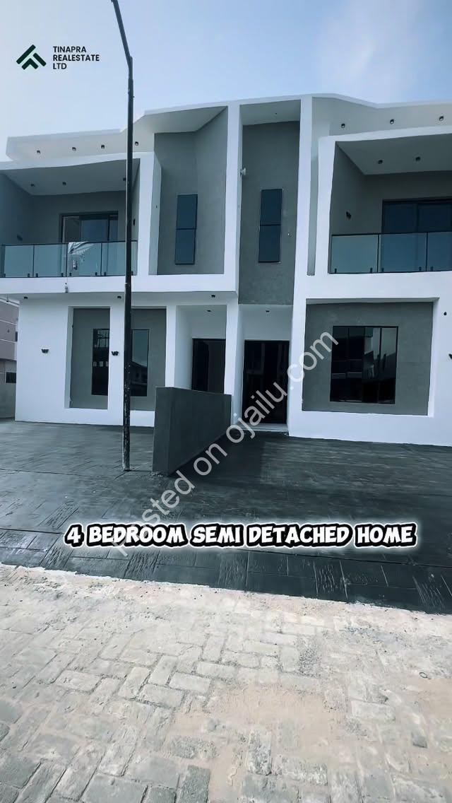 Elegant 4-Bed Duplex with BQ in Secure Ajah Estate