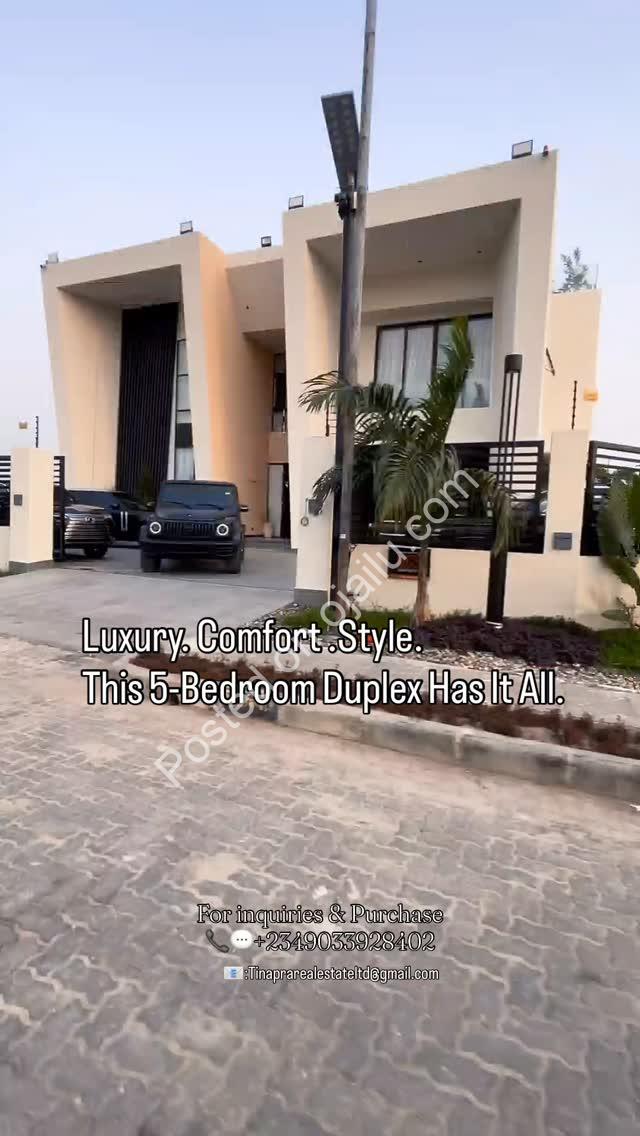 Lekki’s Ultimate 5-Bedroom Palace Estate