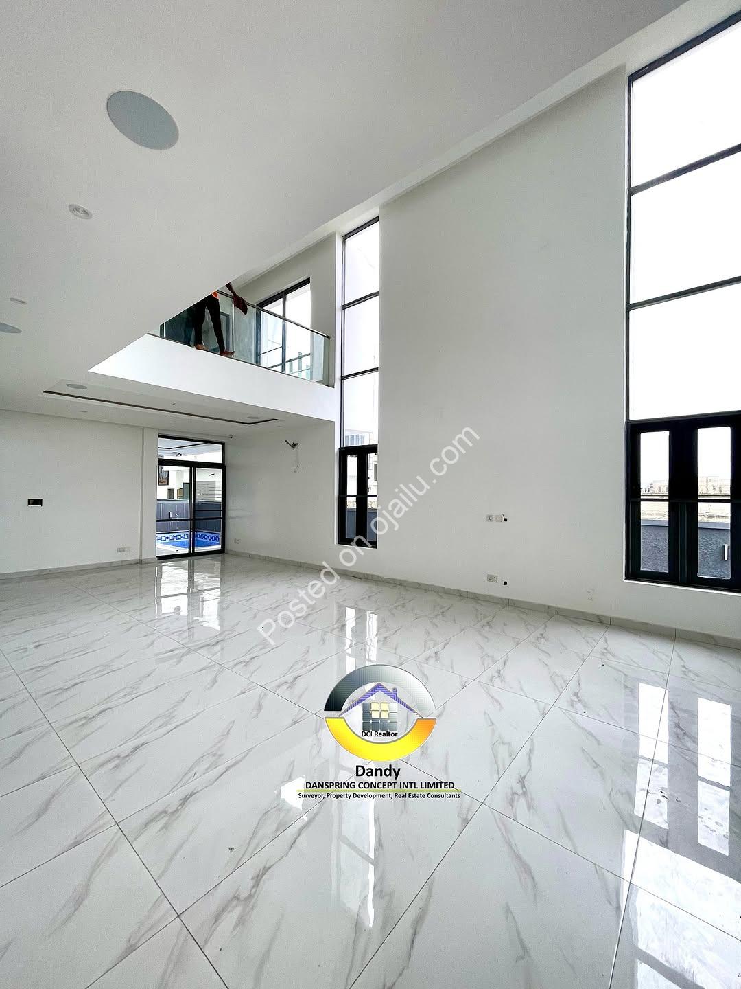 Lekki’s Ultimate Smart Home: 5-Bed Duplex with Cinema & Pool