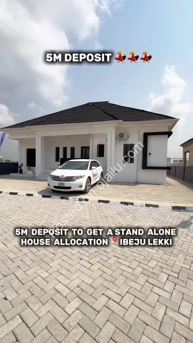 Your Dream Bungalow Awaits in Ibeju-Lekki