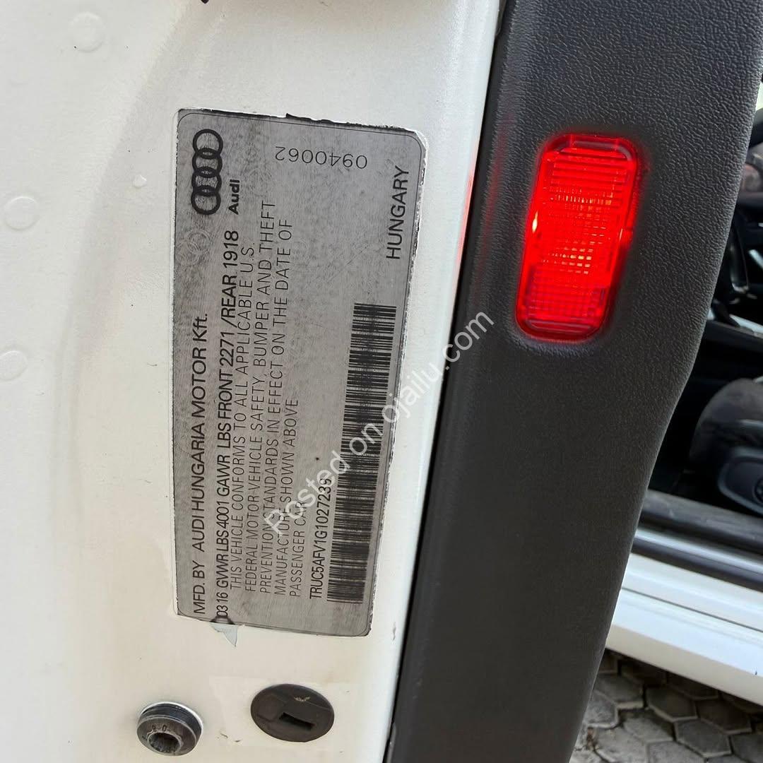 2016 Audi TT Quattro: Turbocharged Thrill, Duty Paid