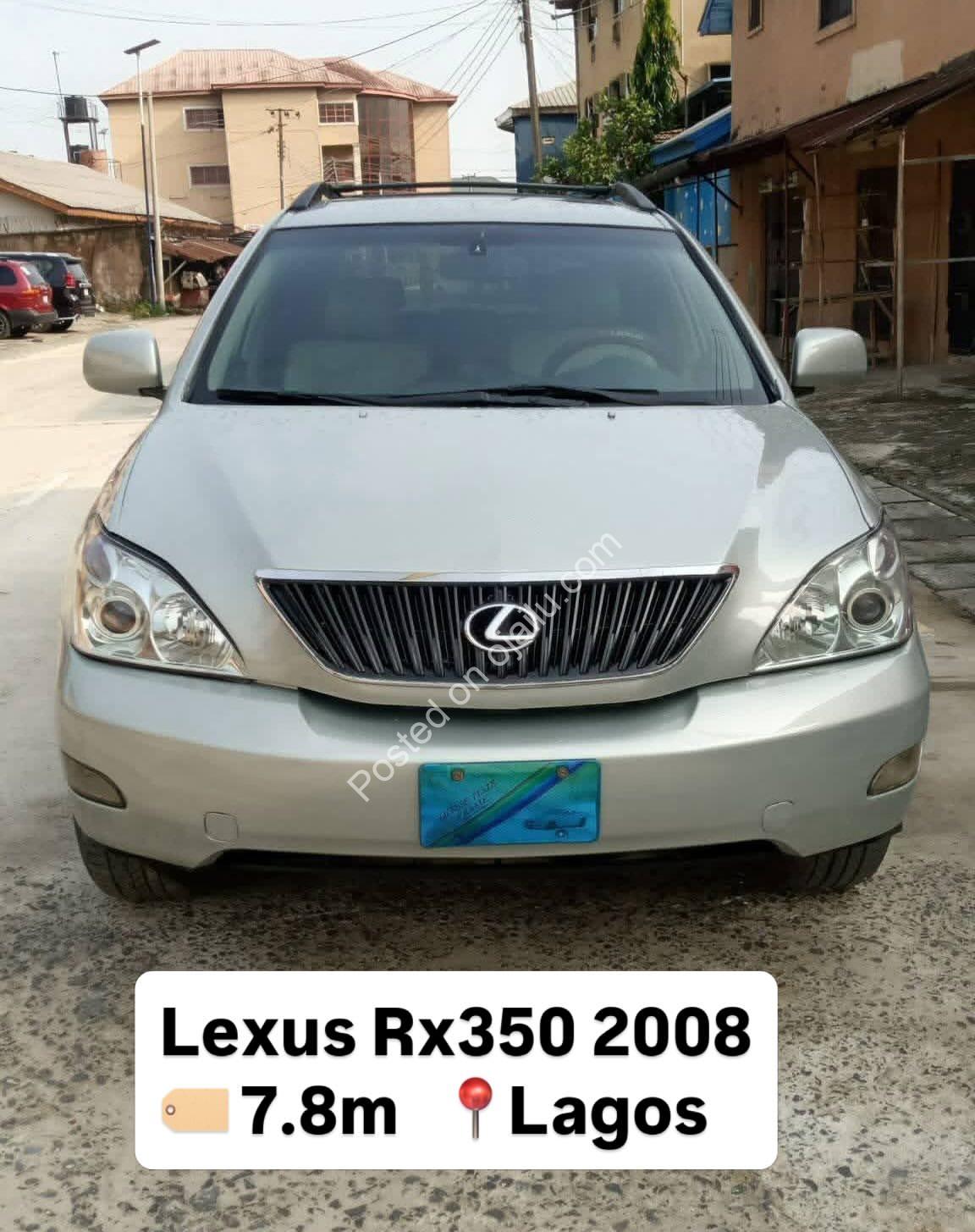 2008 Lexus RX 350: Luxury That Commands Attention in Lagos