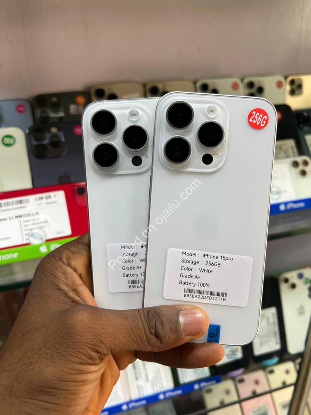 Unlock Luxury: UK iPhone 15PRO 256GB, Pristine & Powerful