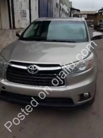 Stop Stressing, Start Driving: ₦38M Toyota Highlander
