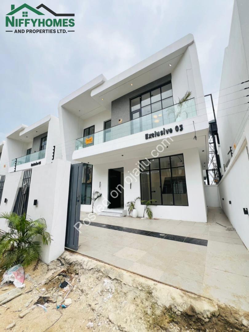 Brand New 4-Bedroom Duplex with Master Kitchen in Ajah