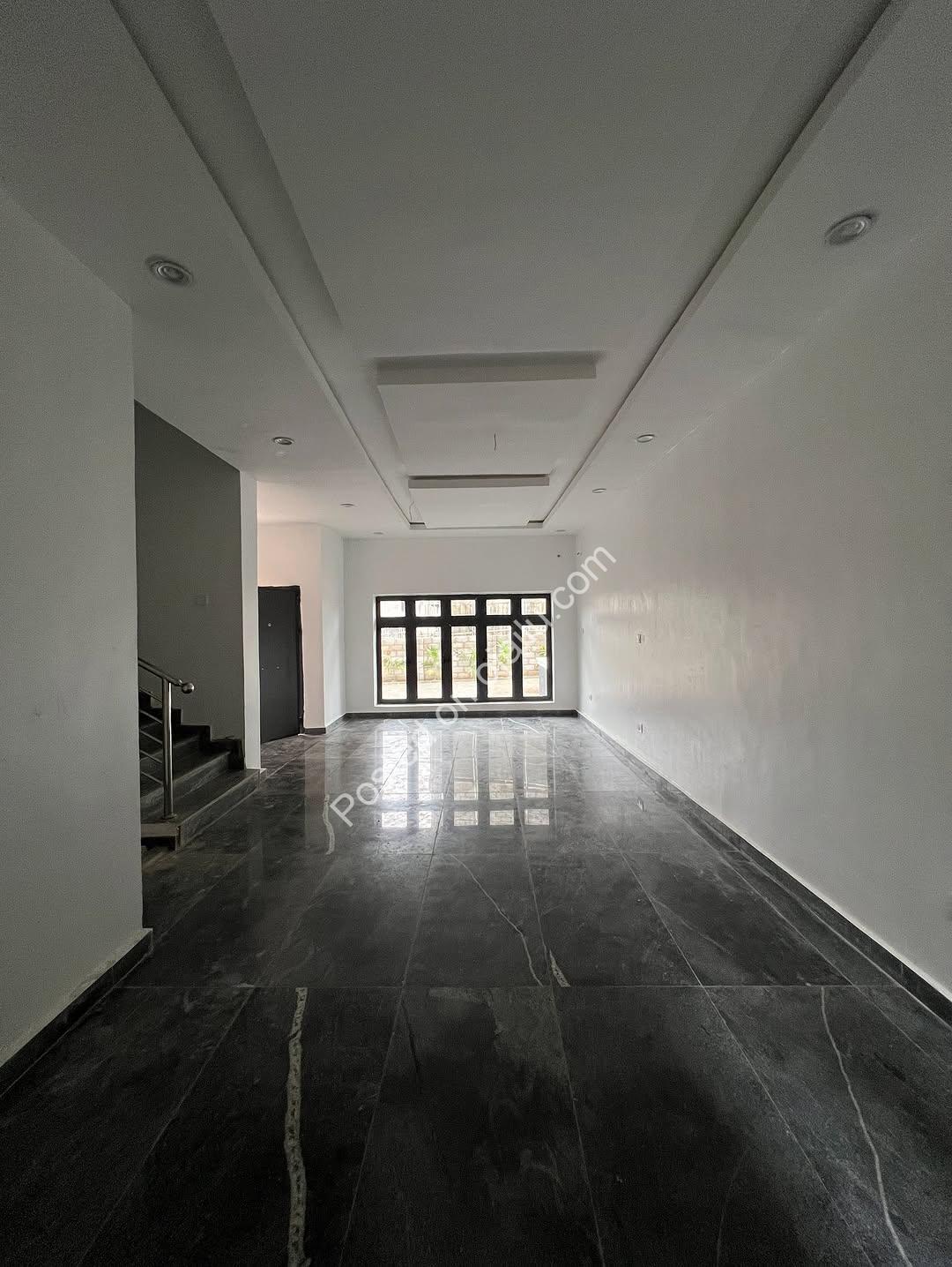 Spacious 4-Bed Terrace with Rooftop Gazebo in Wuye