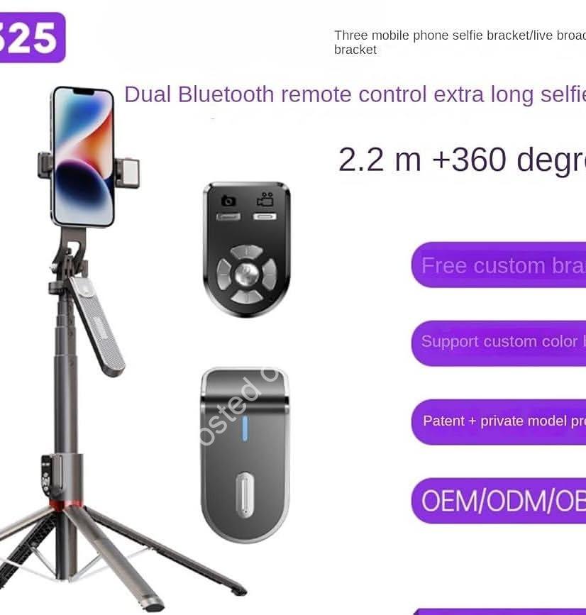 Elevate Your Content: 7ft Bluetooth Tripod for Pro Shots