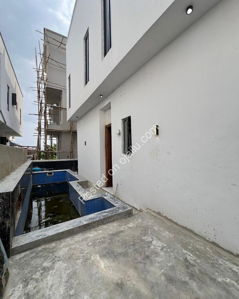 Opulent 5-Bed Duplex in Ikota | Pool, Jacuzzi & Full Security