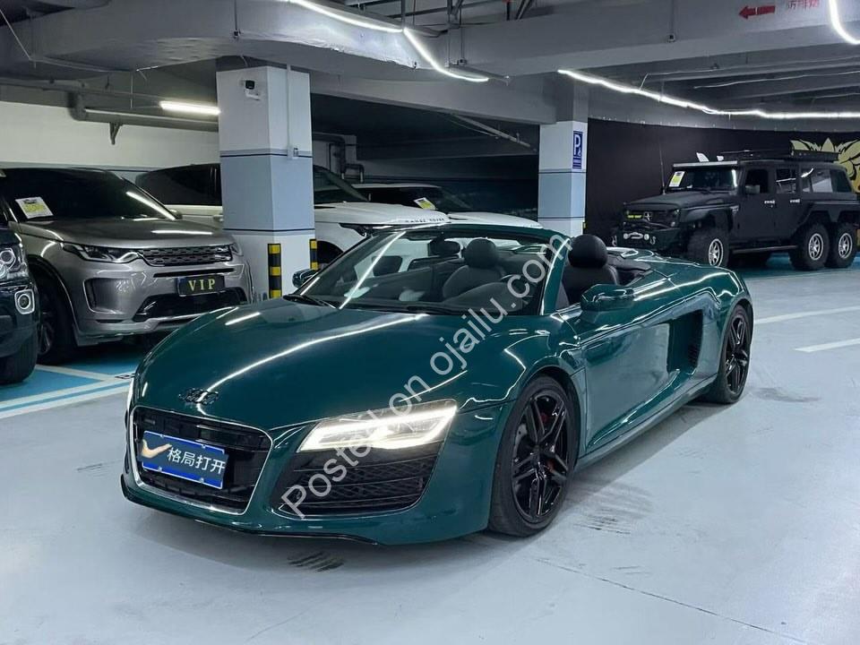 A V8 Convertible That Whispers Power, Shouts Class.