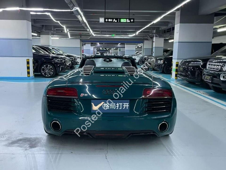A V8 Convertible That Whispers Power, Shouts Class.