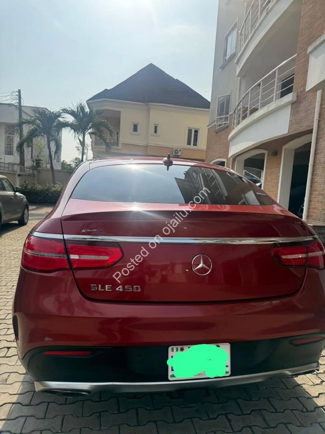 Clean 2016 Mercedes GLE 450, Only 44m in Ikoyi