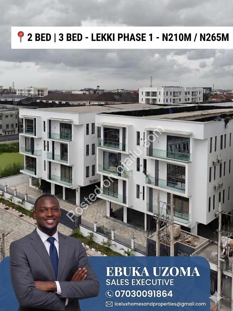 Lekki Phase One Luxury: Pool, Gym & Elevator