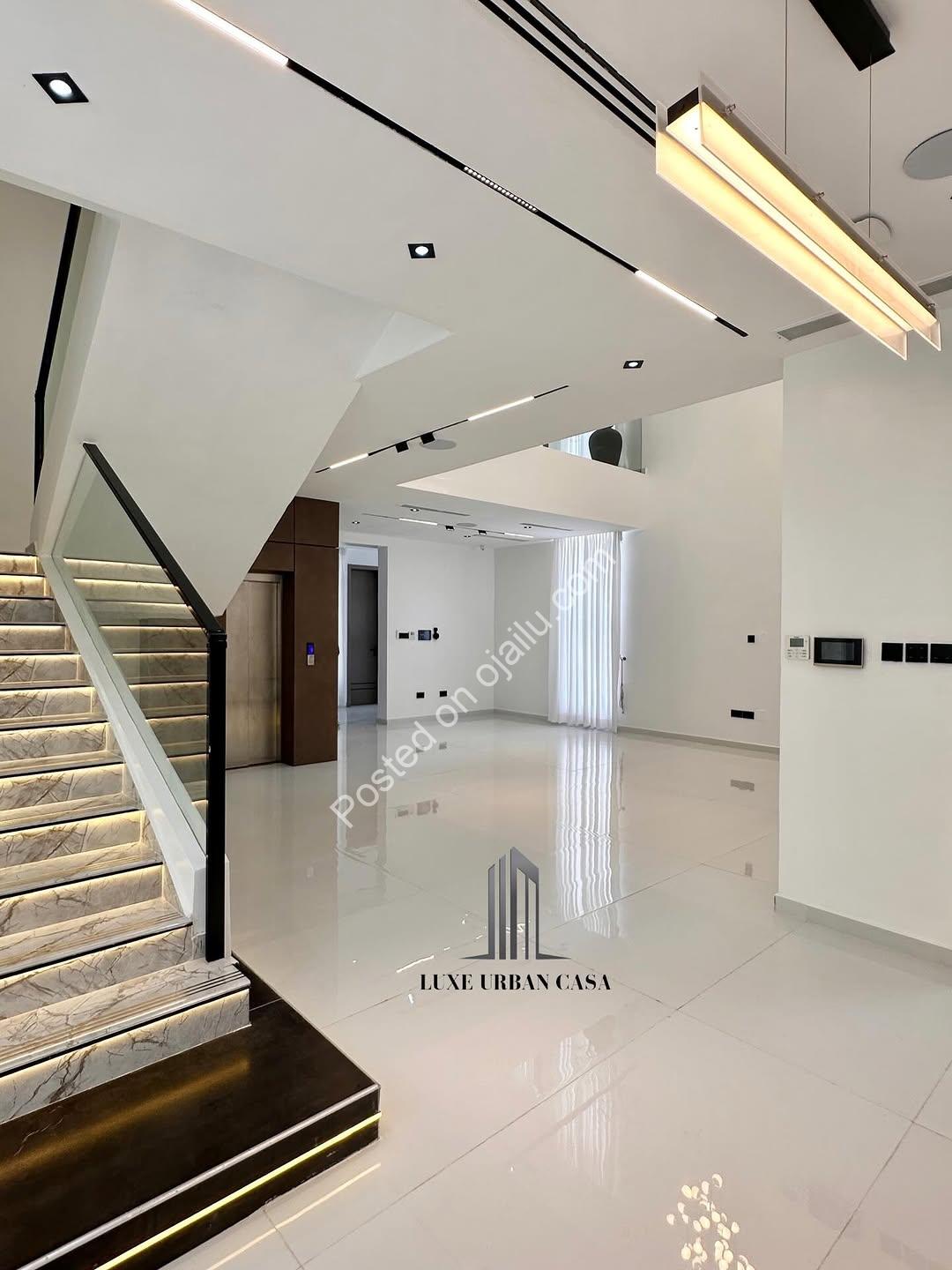 5-Bedroom Ikate Palace with Private Cinema & Pool