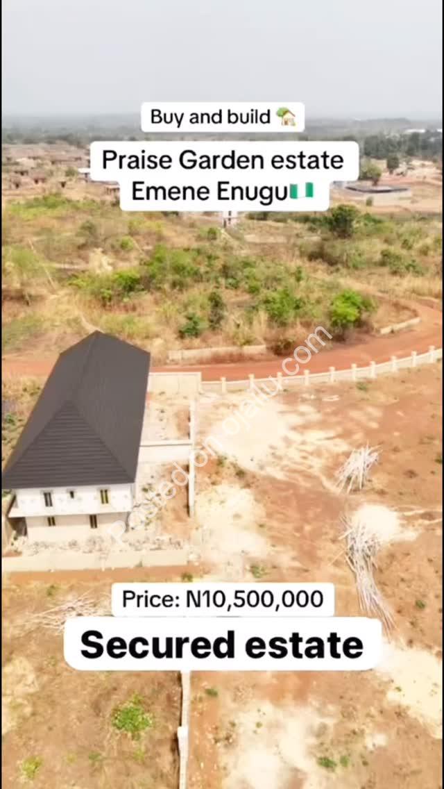 Build Your Dream in Enugu’s Prime Estate