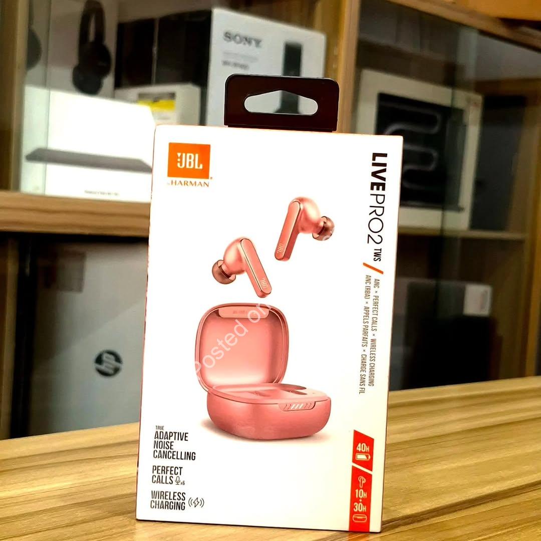 JBL LIVE PRO2 TWS: Rose Pink Perfection, Unbeatable Sound!