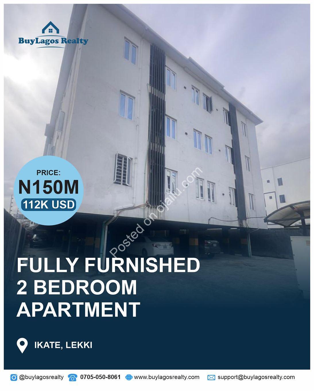 Lekki’s Finest: 2-Bed Ensuite Haven