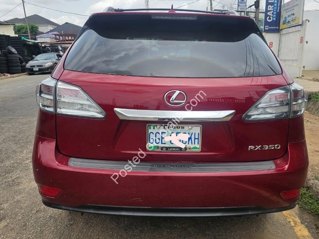 Experience Luxury: 2011 Lexus RX350 Fully Loaded