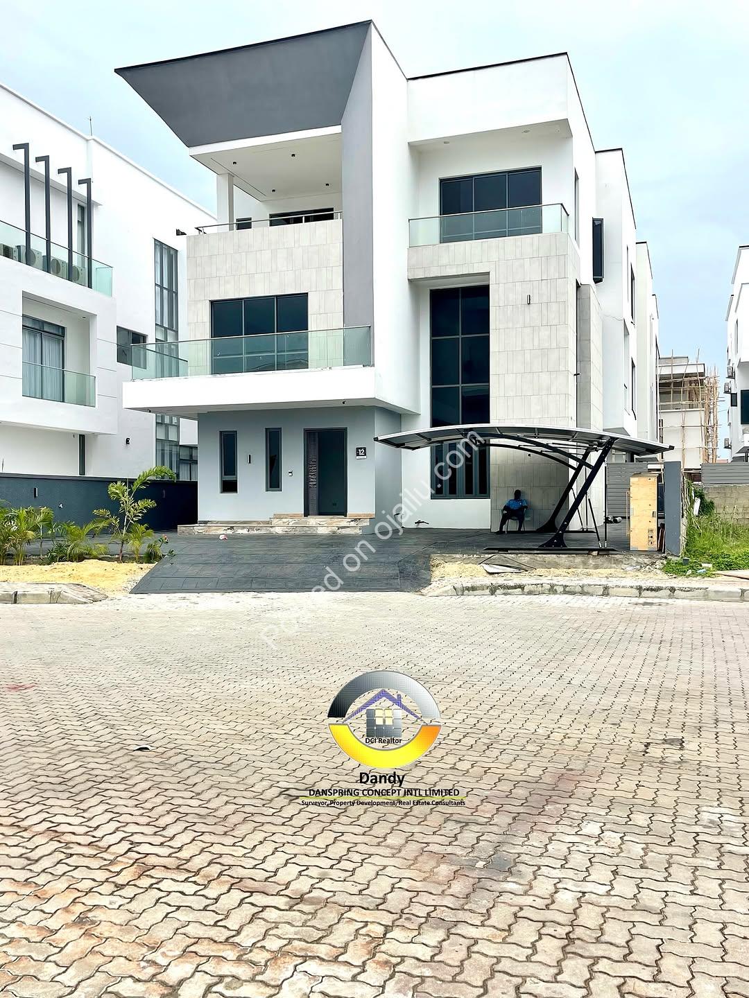 Lekki’s Ultimate Smart Home: 5-Bed Duplex with Cinema & Pool