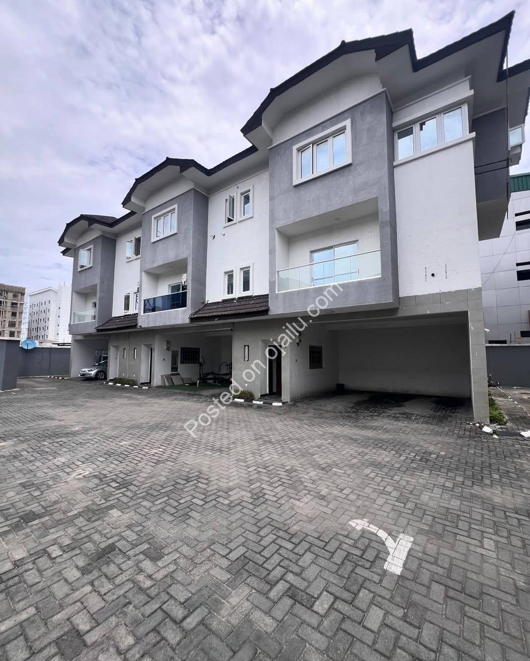 Lekki Phase 1 Gem: 3-Bed Terrace Duplex with BQ