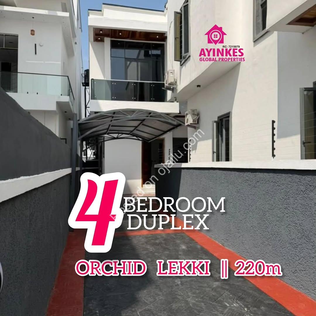 Lekki’s Finest: 4-Bed Duplex in Orchid