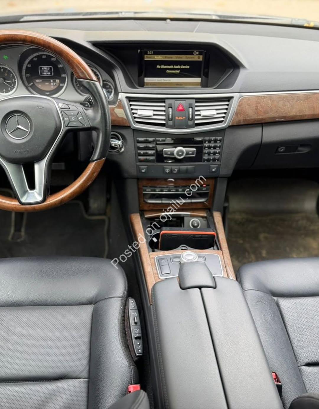 2012 Mercedes E350: Black Engine, Genuine Duty, 14.8M