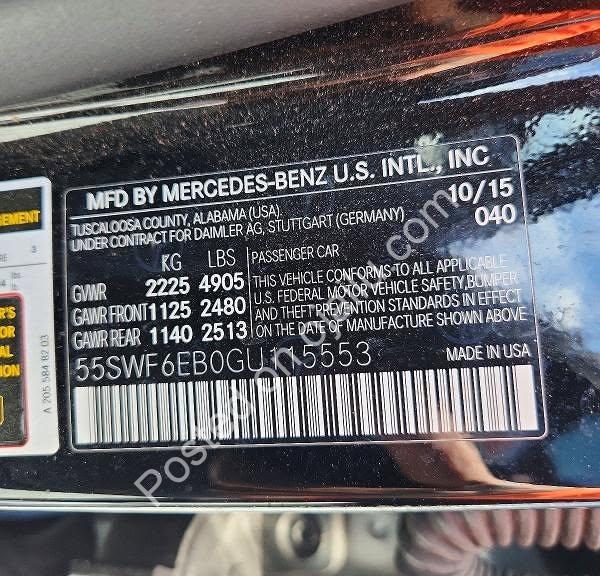 2016 Mercedes C450 AMG: N24.5M Total Landed