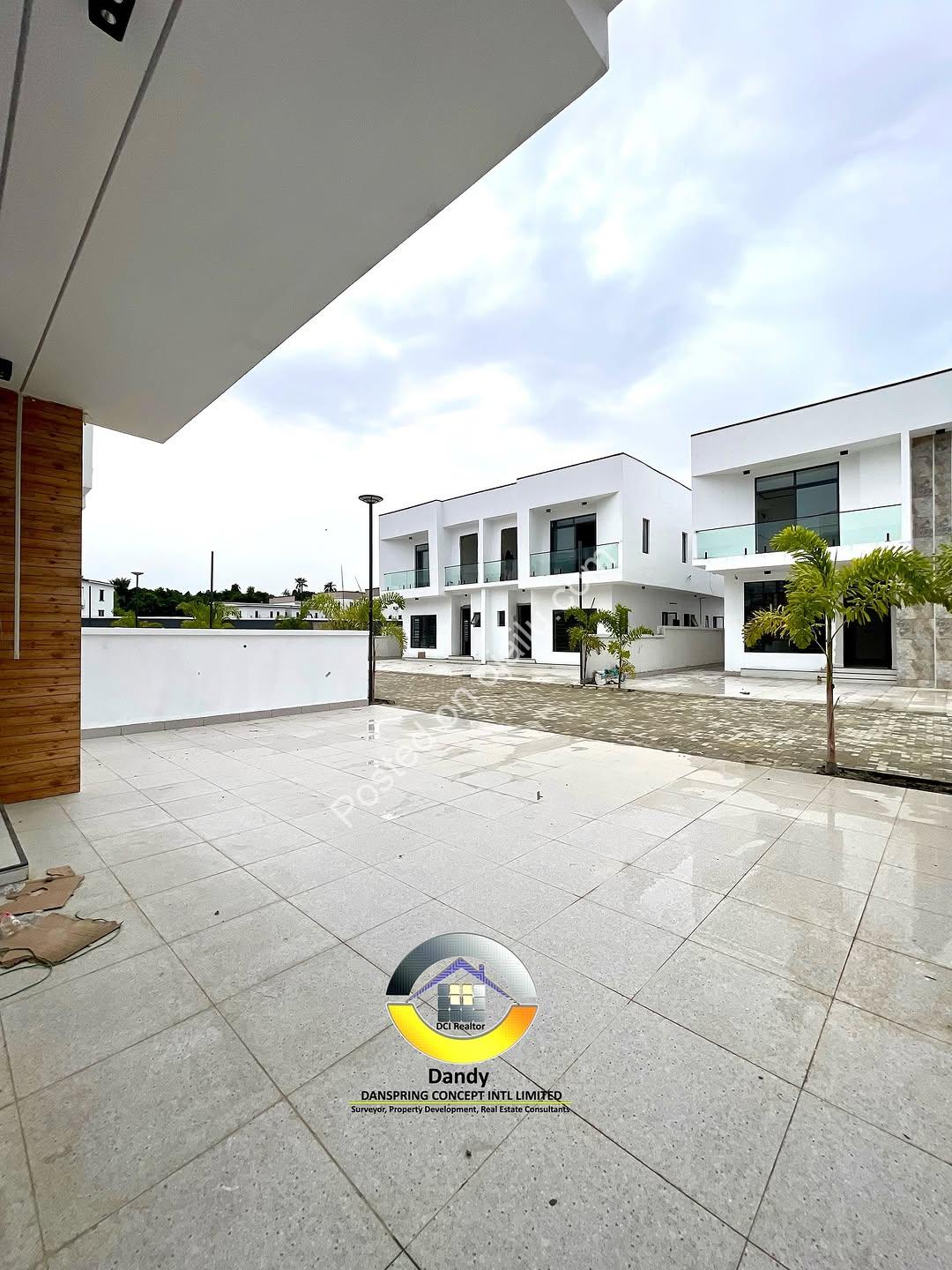 Lekki’s Newest Contemporary 4-Bedroom Estate with BQ