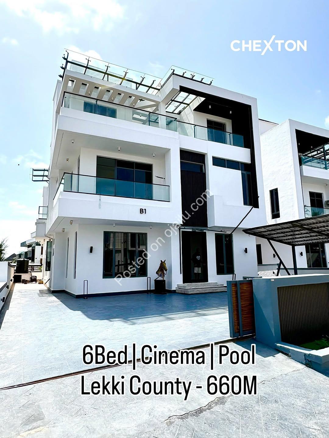 Lekki’s Ultimate 6-Bedroom Estate Masterpiece