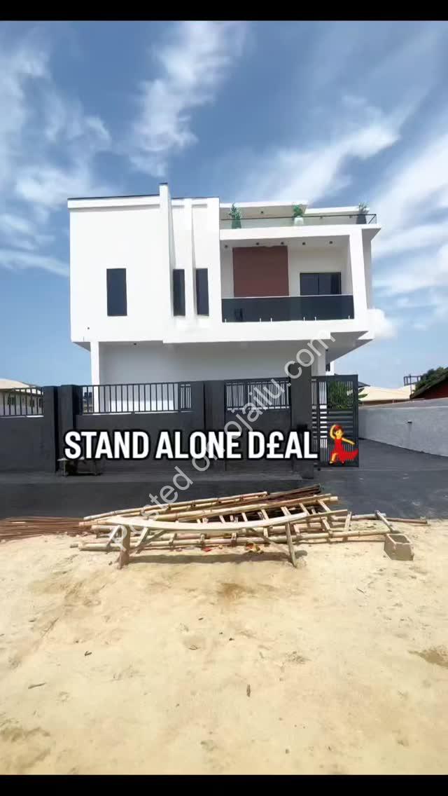 Move-In Ready 4/5BED Detached Duplex in Gated Ajah Estate