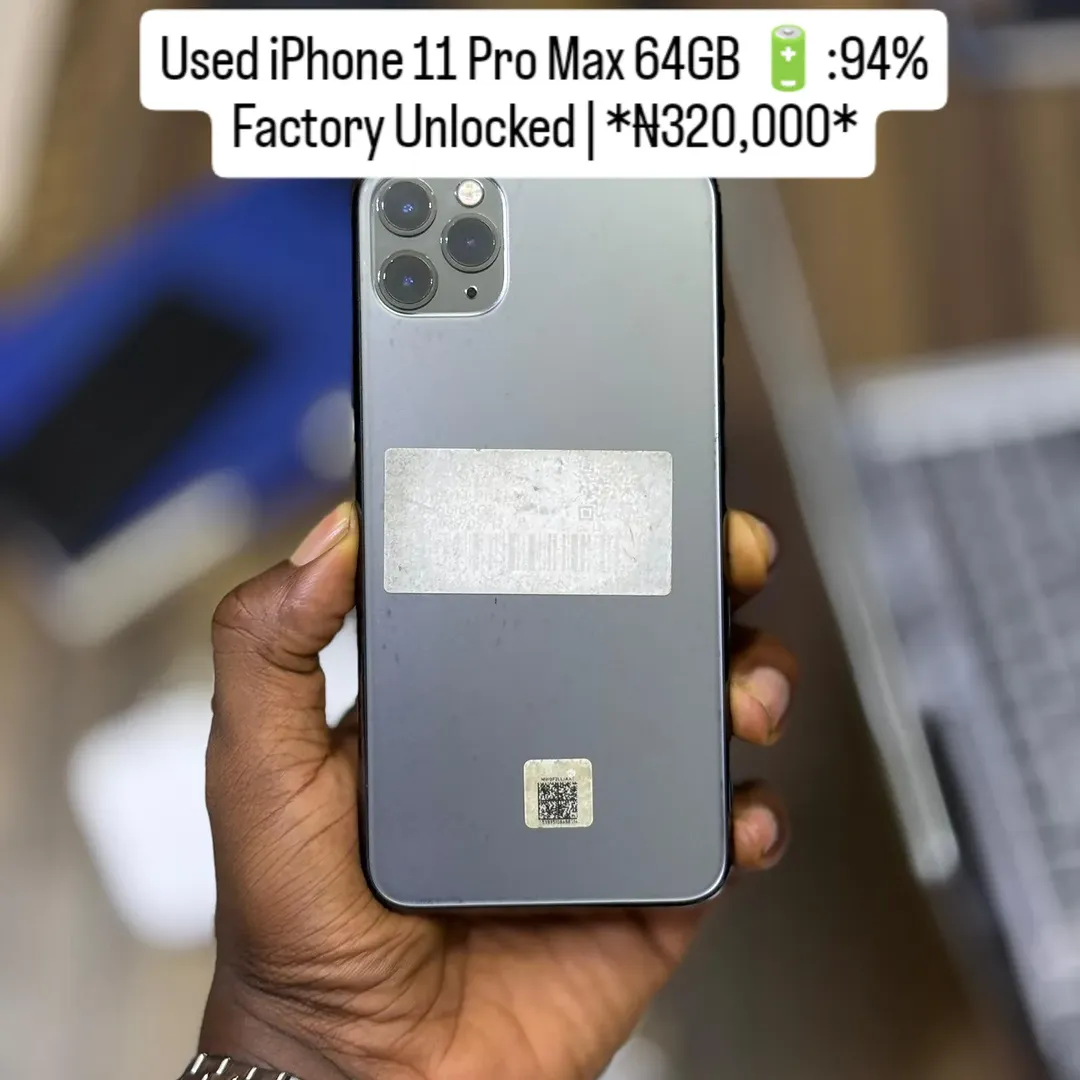Unlock Premium Power: iPhone 11 Pro Max, 94% Battery, Nationwide Delivery!