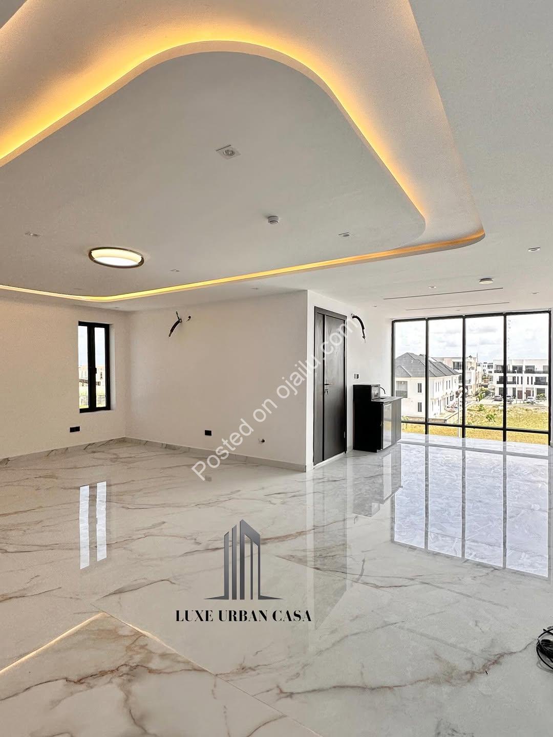 Lagos Luxury: 5BR Semi-Detached with Private Cinema & Pool