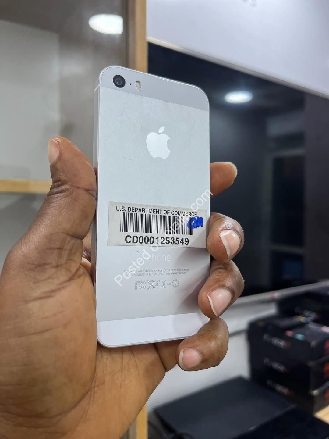 Experience the Classic: iPhone 5S, UK Used, #35,000 Only