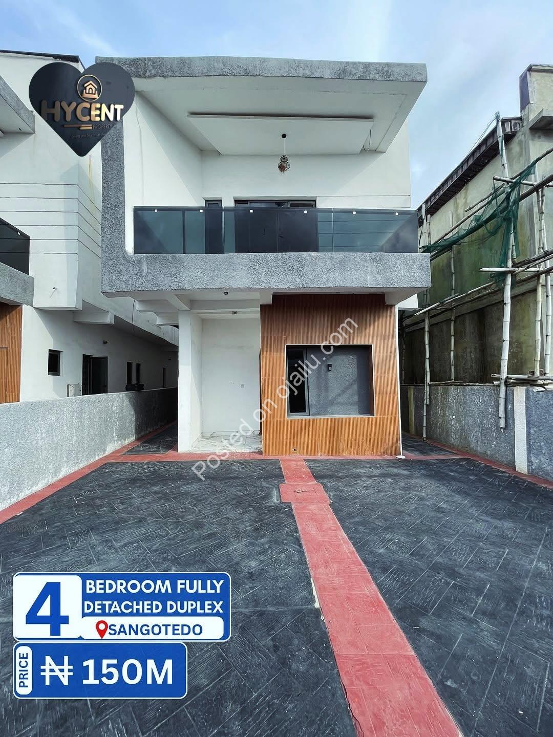 All 4 En-Suite Bedrooms in a Serene Sangotedo Haven – N150M