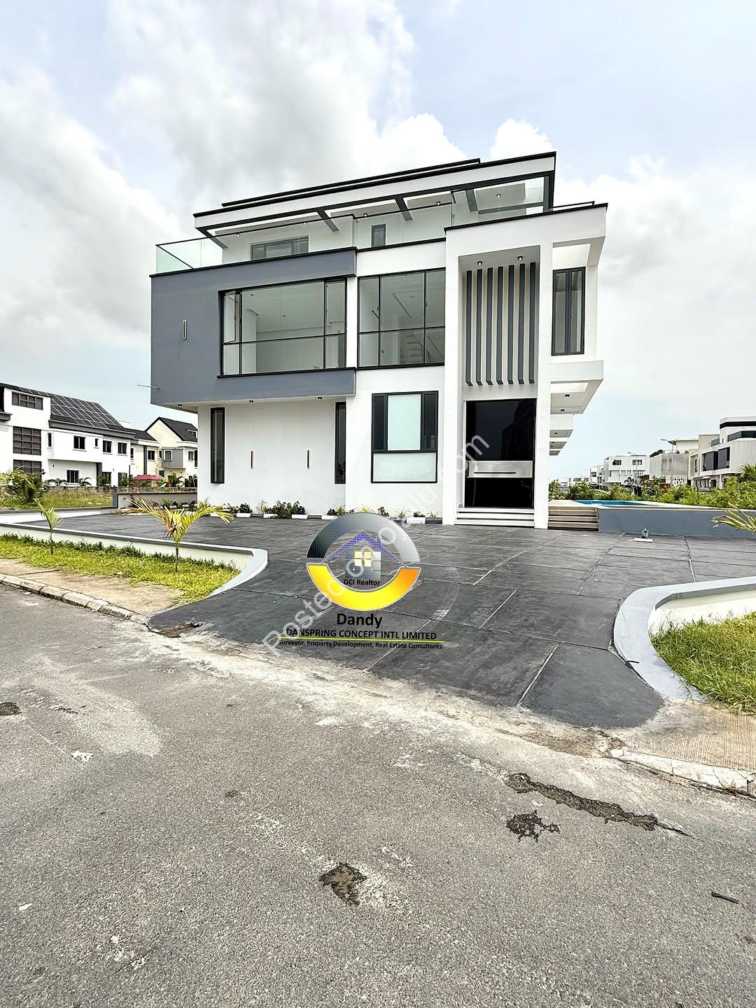 Cinema & Pool: Modern 5-Bed Dublex in Ikate