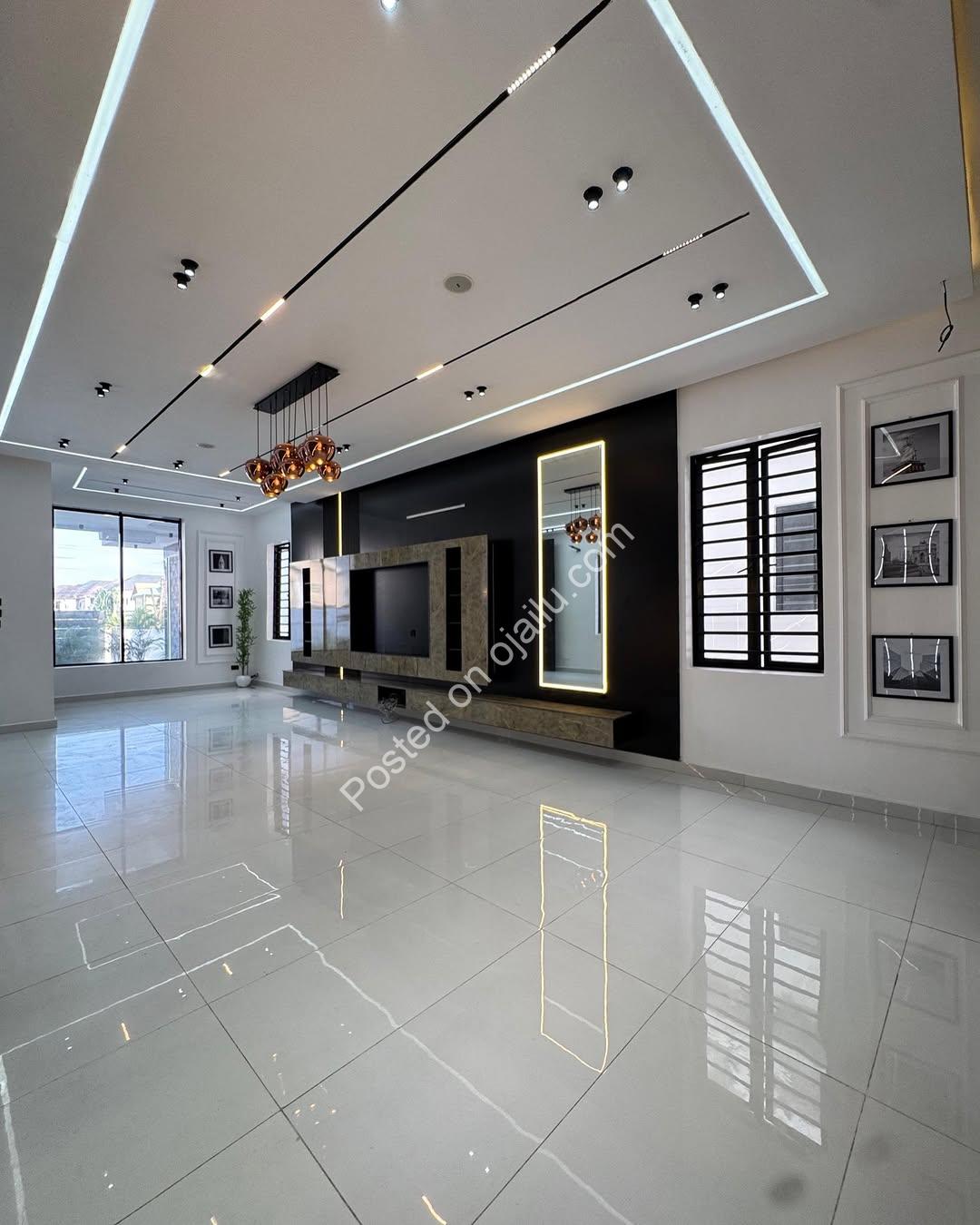 Ikota Dream Home: 5-Bed Pool & Gym Duplex at 420M