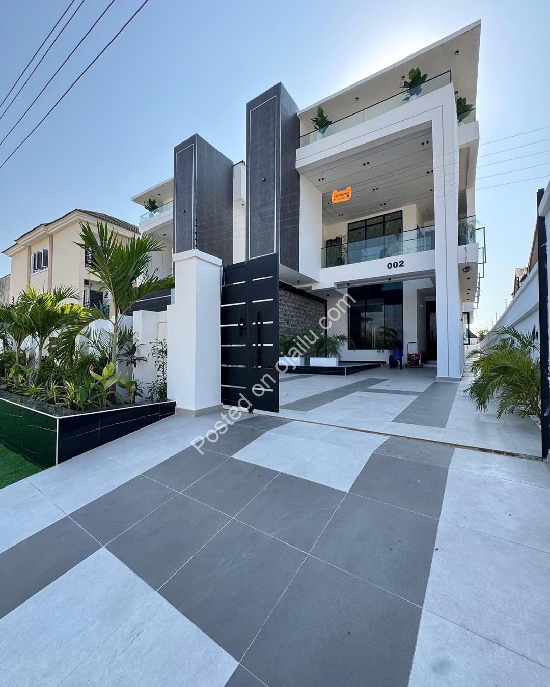 Ikota Dream Home: 5-Bed Pool & Gym Duplex at 420M