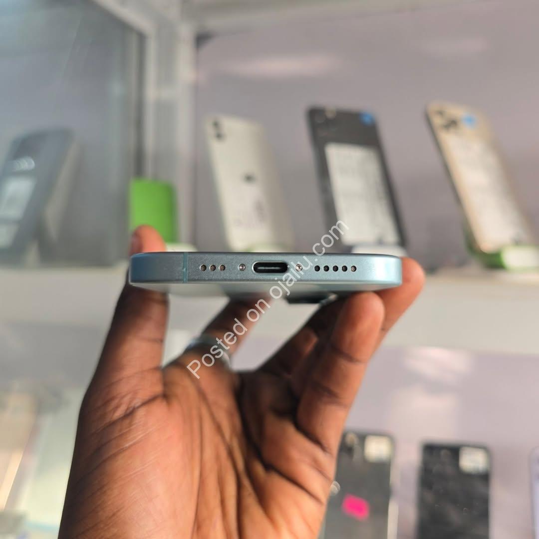 Experience True Premium: iPhone 16 Teal, 128GB, 89% Battery, E-Sim + Free Accessories!