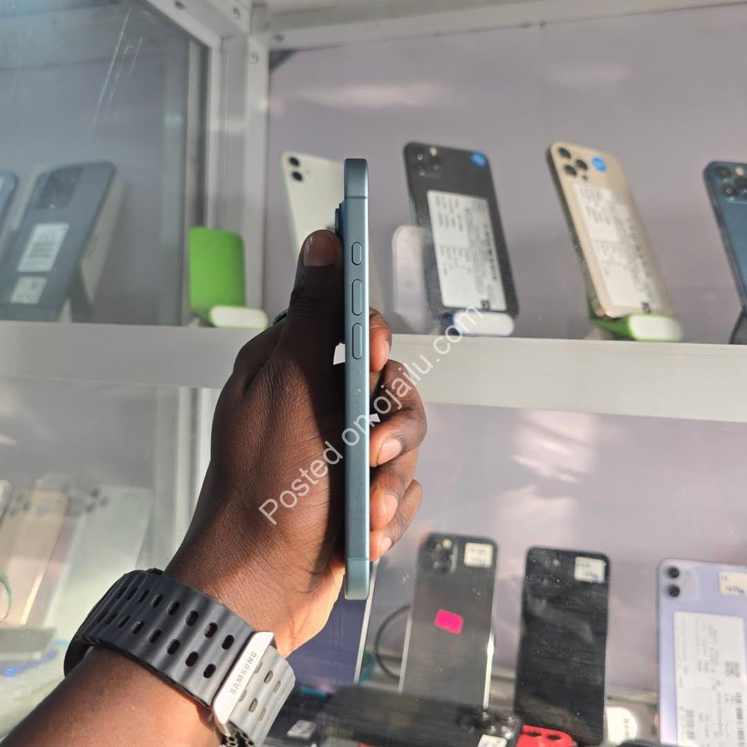Experience True Premium: iPhone 16 Teal, 128GB, 89% Battery, E-Sim + Free Accessories!