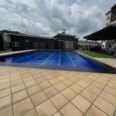 Poolside Serenity: 3BR Serviced Home with BQ & Smart TV