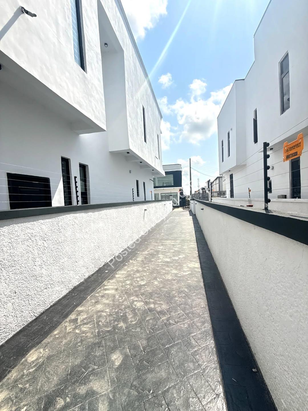 New 4-Bed Semi-Detached with BQ in Ikota – 190M
