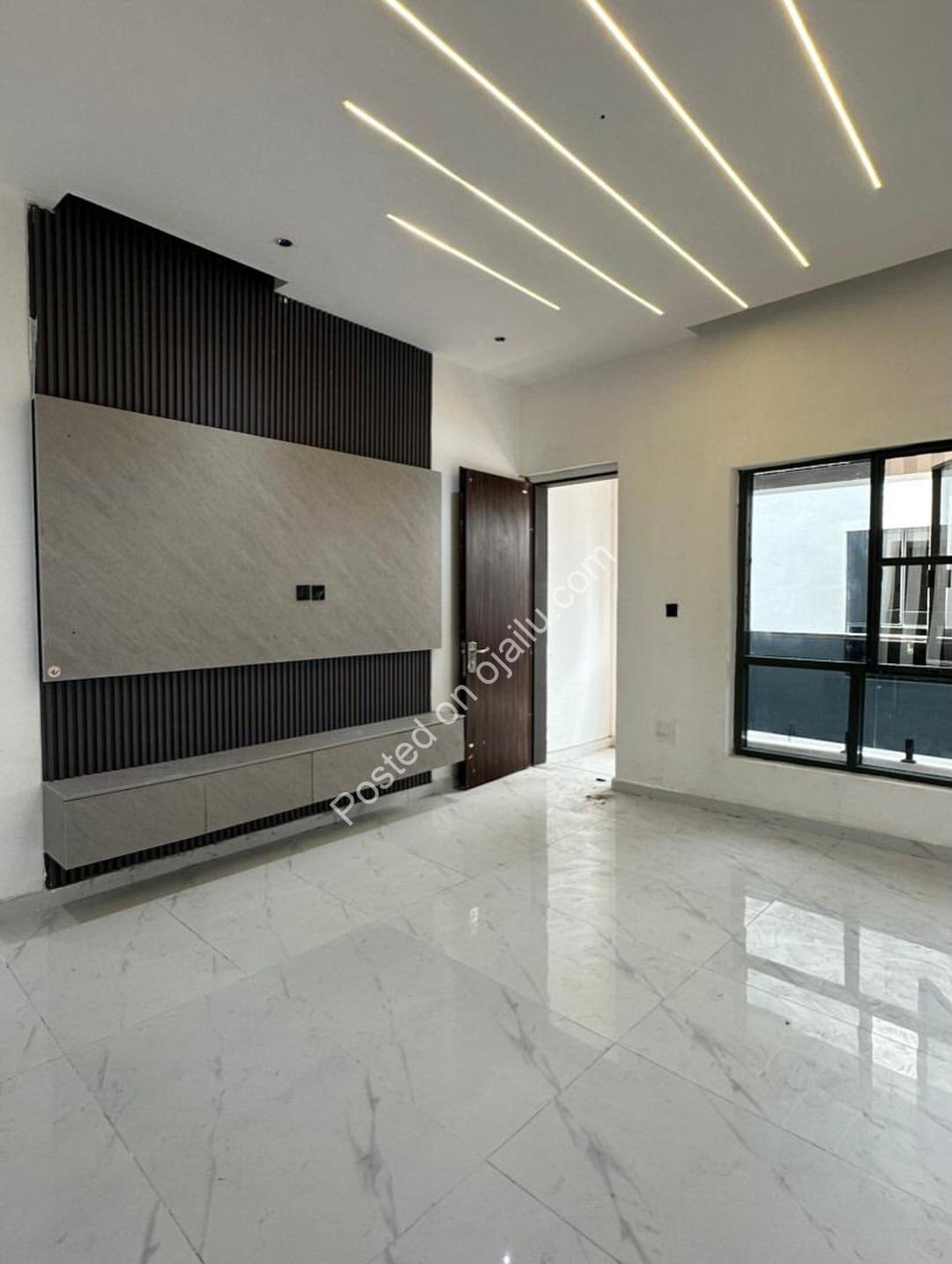 Brand New 5-Bed Duplex with Pool & BQ in Secure Estate