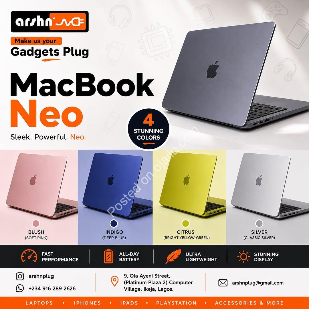 Sleek & Speedy: MacBook Neo 256GB SSD Under 1M