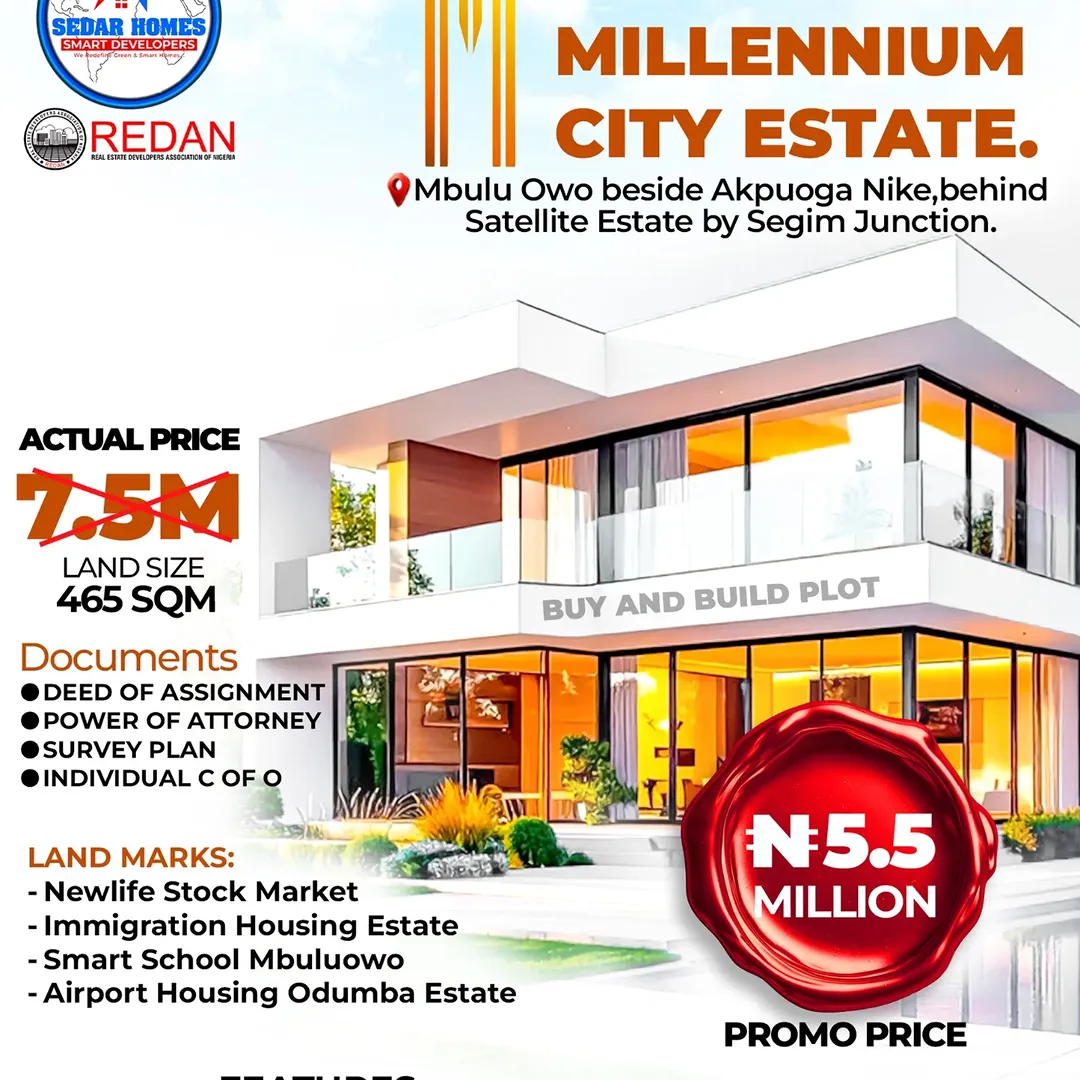 Own Your Secure Plot in Enugu – ₦5.5M Promo Ends Soon!