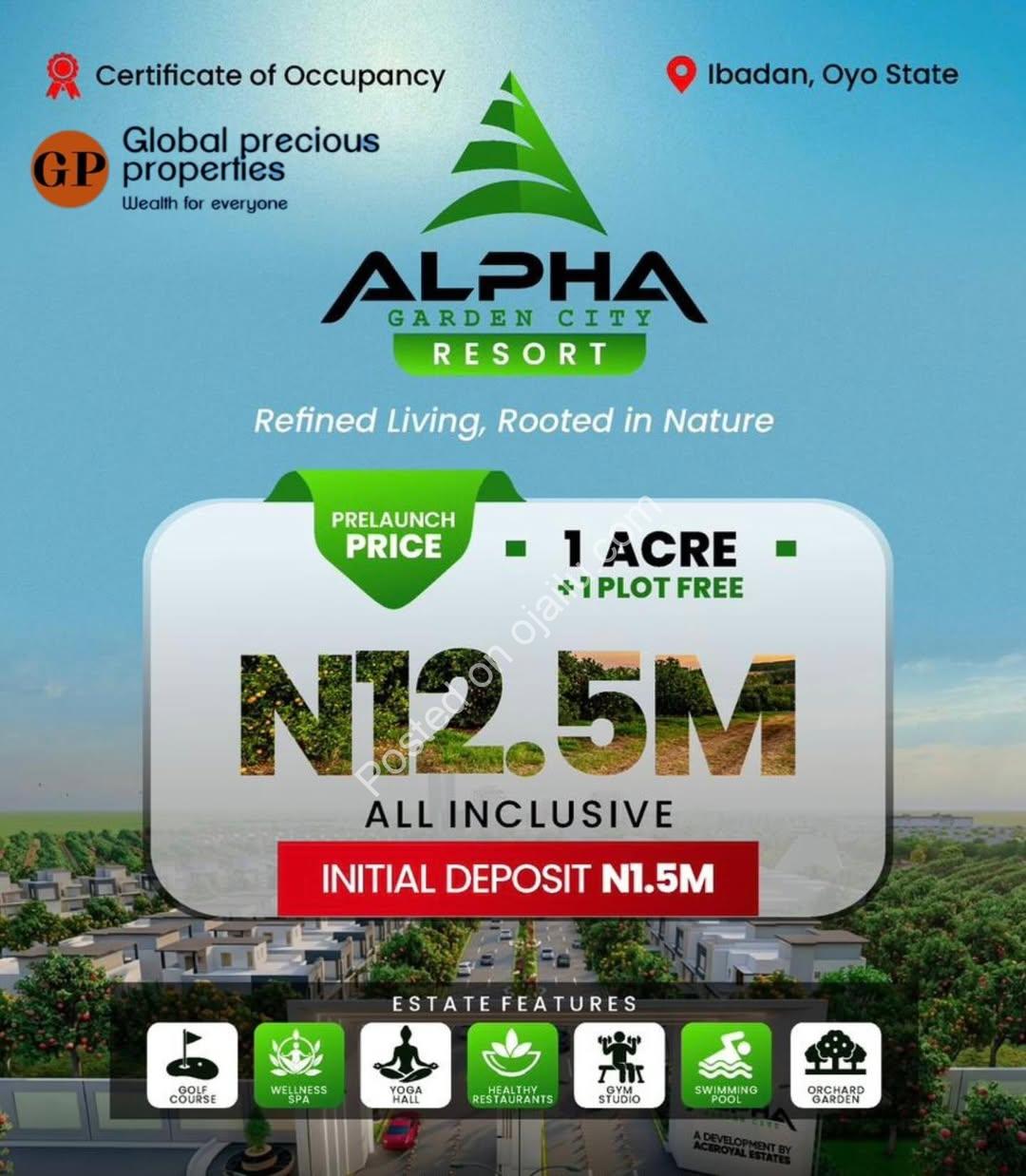 Escape to Your Own Private Resort in Ibadan.