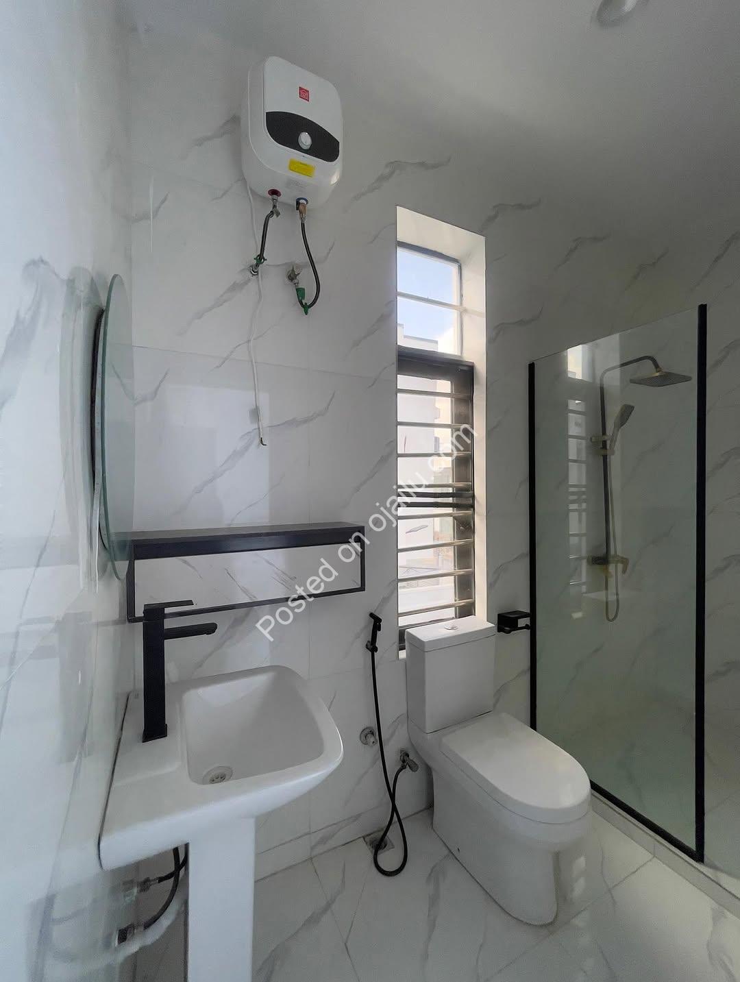 Bluetooth-Infused 3-Bed Duplex in Ikota