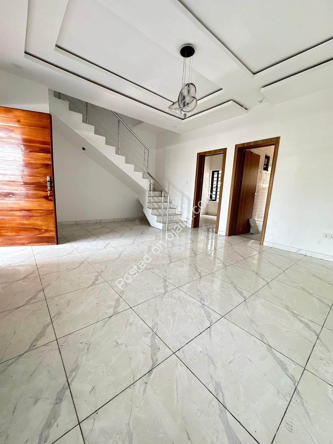 4-Bed Terrace Duplex: Smart Home, Prime Lekki