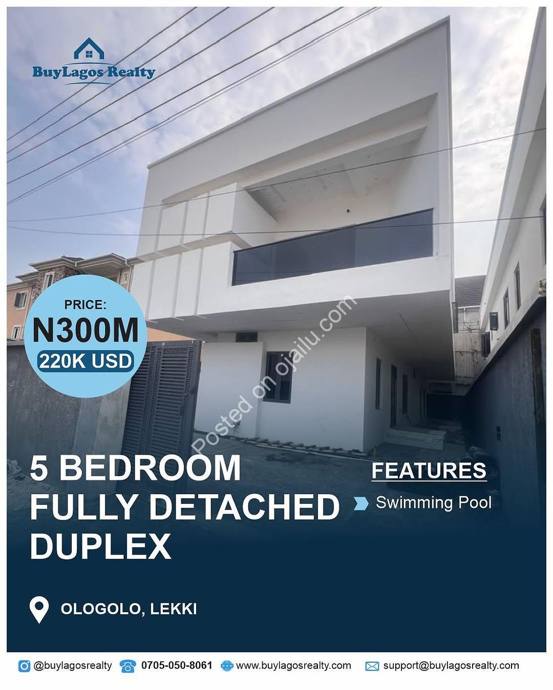 Lease a Life of Splendor at Ologolo