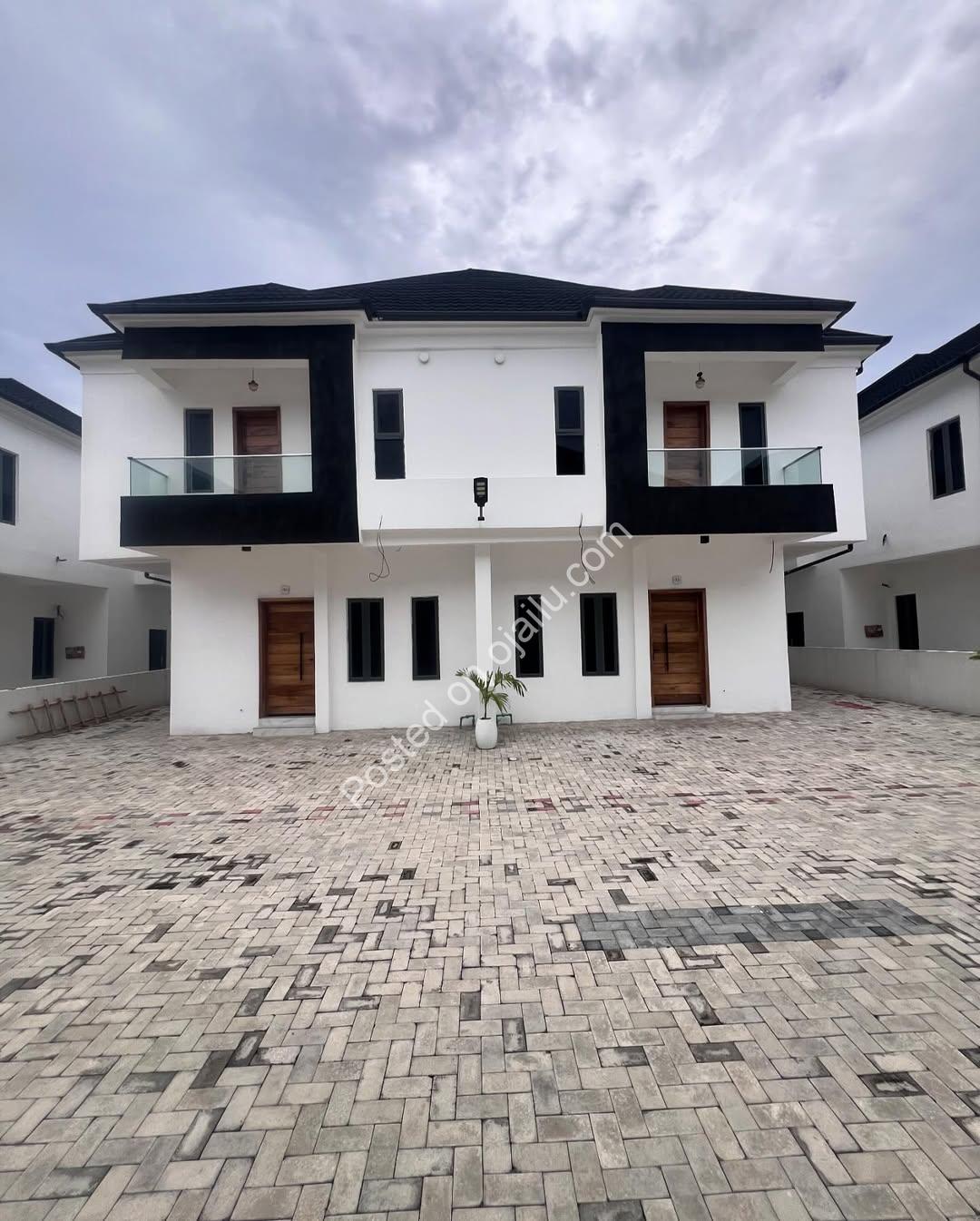 Sleek 4BR Semi-Detached Duplex in VGC – All En-Suite! #DreamHome