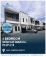 4 BEDROOM SEMI DETACHED DUPLEX